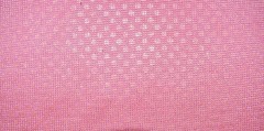 PINK KNIT & TINY DOTS POLYESTER FABRIC 2 WAY STRETCH 36X60 INCHES 1 YARD