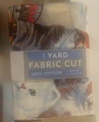 Lot Of 5 — 1 Yard Fabric Cut 100% Cotton 36x44in