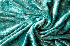 1 Yard Shinny Green Velour Fabric 36″ X 58″