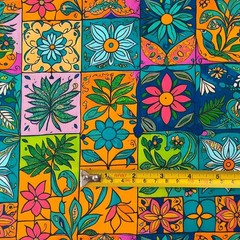 Joocolor 100% Cotton Fabric by The Yard for Quilting Sewing 1 yard, Color-017