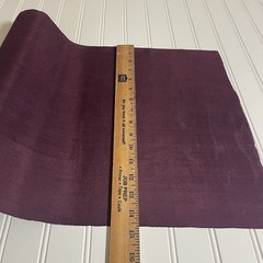 SILK Purple Redish FABRIC 10 Yards x 14.5 Inches Wide or 360 Inches x 14.5 Wide