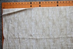 Paintbrush Studio FLAMINGO WATER BUBBLES TAN fabric (abstract sand) 1yd