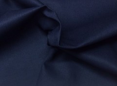 BALLARD DESIGNS TWILL INDIGO BLUE COTTON MULTIUSE FABRIC MULTIPLE YARD CUTS 56″W
