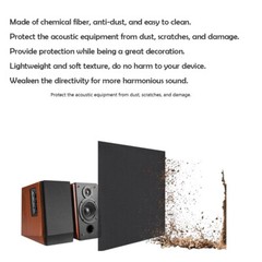 Speaker Grill Protection Cloth Replacement Scratch Resistance Stereo Fabric Lot
