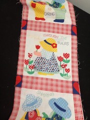 Aunt Grace Sunbonnet Kids Judie Rothermel Cotton Fabric Marcus Brothers OOP/169j