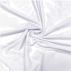 White ITY Jersey Fabric | 4-Way Stretch | 60″ Wide | 5 Yards