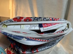 Vintage 1970’s MOD Mid Century Geometric And Floral Fabric