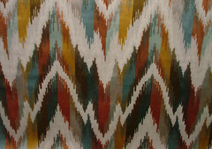 Flame Retardant Velvet Fabric iLiv 75cm Omega Rust Upholstery Cushion Use