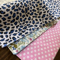 Lot Of 50 10”x10” Squares Fabric New Perfect For Crafts