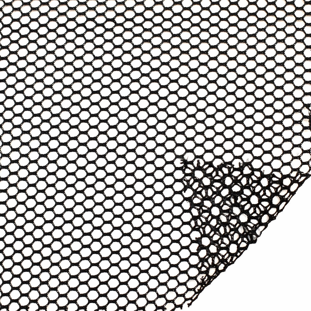 Avalon Pontoon Boat Cargo Net Mesh Fabric | Black 50 Inch (YD)