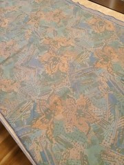 Upholstery Heavy Weight Botanical Design Fabric Earth Tones 7′ X 4′