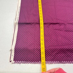 vintage quilters only fabric quilting cotton purple plaid checkered warp 42×54
