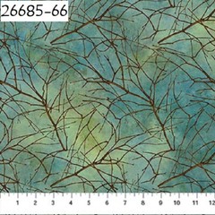 Autumn Splendor Cotton Quilt fabric Northcott 2683-66 Seeds on Dark Teal 1-1/3yd