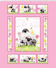 Susy Bees by Susybee SB20197-520 pink quilt fabric BTHY