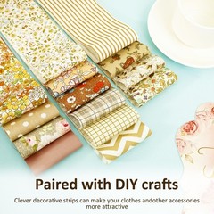84 PCS Jelly Roll Fabric Strips Soft Cotton Quilting 2.48×19.69 Inch PreCut