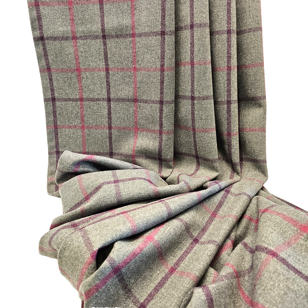 Large Fabric Memo Sample from “Wind”mfg, Collection “Chalet” color “Klosters”.