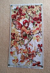 Cicely Mary Barker Hawthorn Fairy Flower Fairies Michael Miller Panel 23″ x 45”
