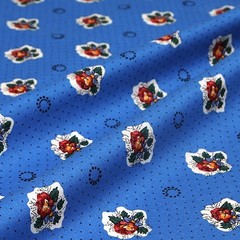 SOULEIADO Le Printemps Cotton Fabric French Provence Floral Elegant Half Meter