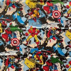 Marvel Comics Superheroes 2012 Fabric Eugene Textiles 54”H x 44”W Iron Man , Sp