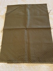 Green And Brown Upholstery Remnant 21×57. Great For Crafts, Pillow Or Handbag