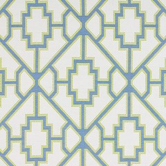 Ballard Designs Gatewood Blue InsideOut Performance Fabric by the Yard…