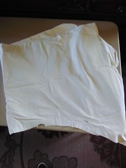 One Piece White Faux Leather