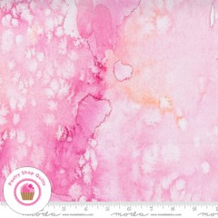 Moda FRESH AS A DAISY 8433 48 Pink Tonal CREATE JOY Quilt Fabric Watercolor