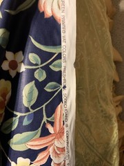 P Kaufman Scotchgard Navy Blue Multi Passage To India 54”wide