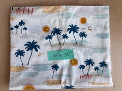 Art Gallery Fabrics Sun Kissed Palm Trees Island Maureen Cracknell 45 x 55