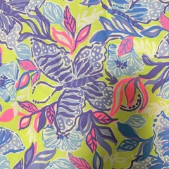 Lilly Pulitzer Cotton Poplin Fabric Dew Drop Stay Fly 36″ x 57″