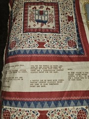 Lot Of 12 VTG Cotton Fabric Pillow Panels Lighthouse ,Farmhouse & Flowers Read