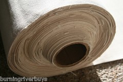 Natural Canvas 100% Cotton 6 oz 60″ Wide x 150 Yard Roll, Artists, & All Purpose