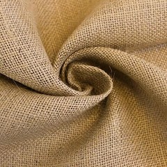 Natural Burlap Fabric by Yard – 40″ Wide Rustic Jute Material for Crafts