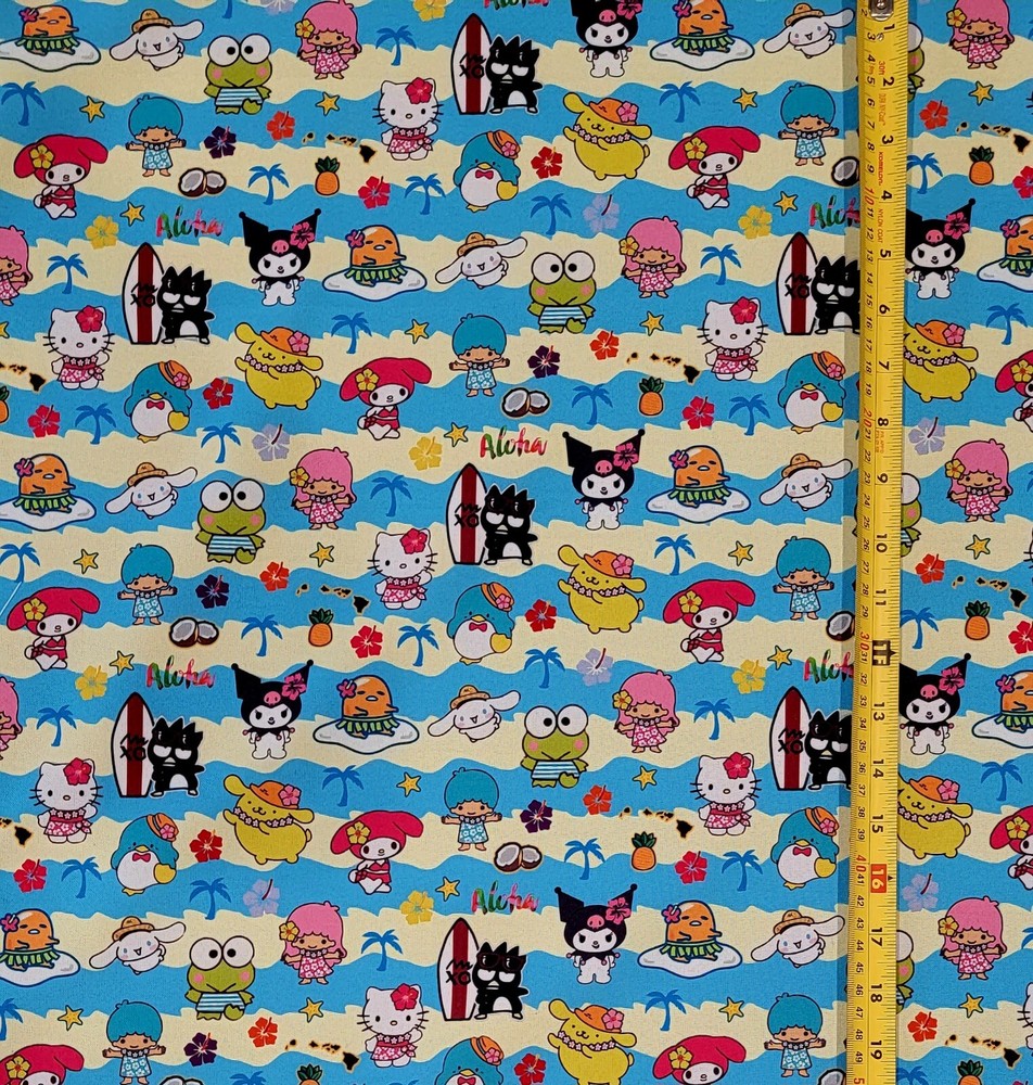 HELLO KITTY & FRIENDS 1 YARD FABRIC (36″ X 58″) – DIFFERENT PATTERN SELECTIONS