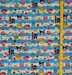 HELLO KITTY & FRIENDS 1 YARD FABRIC (36″ X 58″) – DIFFERENT PATTERN SELECTIONS