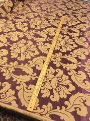 55”wide 60% Silk 40%Cotton heavy brocade Jacquard Fabric Home Upholstery