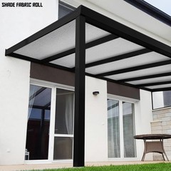 6′ Fabric Roll Sun Shade Cover Fence Screen Patio Balcony Yard Gray 151-300ft