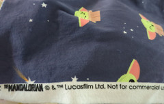 Mandalorian Lucasfilm Super Soft Brush Fleece Style Fabric Camelot 29″X 62″W Pc