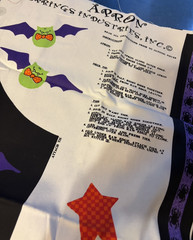 SEWING HALLOWEEN PROJECTS: APRONS, VEST*EXTRAS W/INSTRUCTIONS*NEW
