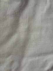Unbleached Muslin Fabric 5 yards undyed surface with a natural cream color