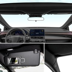 Hiksuky Auto Headliner Fabric96“ L × 60” W Ultra-Fine Velvet wi