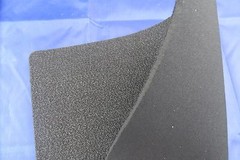 PAIR MADE WITH KEVLAR CLOTH Closed Cell Neoprene Foam 20CM x10CMX 5 mm thick.