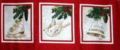 WINTER LODGE LET IT SNOW PANEL FROM STUDIO E – 100% COTTON FABRIC