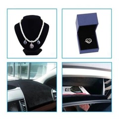 5x Self Adhesive Soft Velvet Drawer Liner for DIY Jewelry Box Drawer ﻿Liners