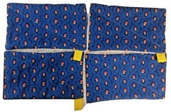 Reusable Small Cleaning Cloths 8X5” 100% Cotton Chenille & Quilt Fabric Set Of 4