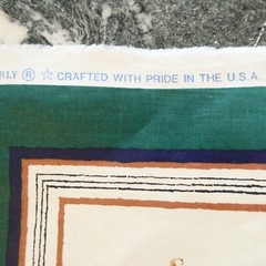 Waverly Birds Country Weekend Fabric 12 Squares Pillow Upholstery 54 x 2 yds VTG