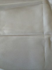 6.3 Yards Of Grey Silk de Chine Fabric Sold By The Yard