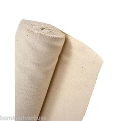 Natural Canvas 100% Cotton 6 oz 60″ Wide x 150 Yard Roll, Artists, & All Purpose