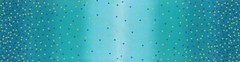 BEST OMBRE CONFETTI Turquoise Quilt Fabric 10807-209M by 1/2 Yard by V & Co