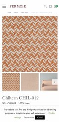 Fermoie Chiltern CHIL-012SKU: CHIL-012 100% Linen 3 1/2 Yards
